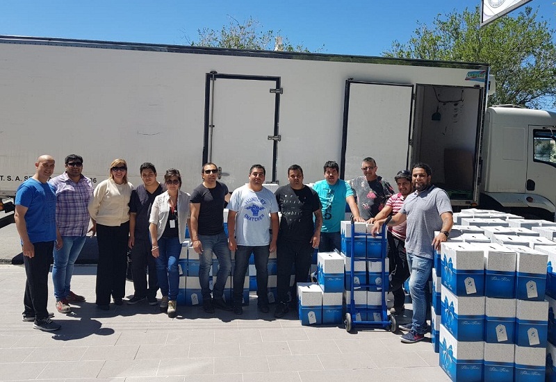 Prosigue con éxito la entrega de Cajas Navideñas a Afiliados de Petroleros Jerárquicos